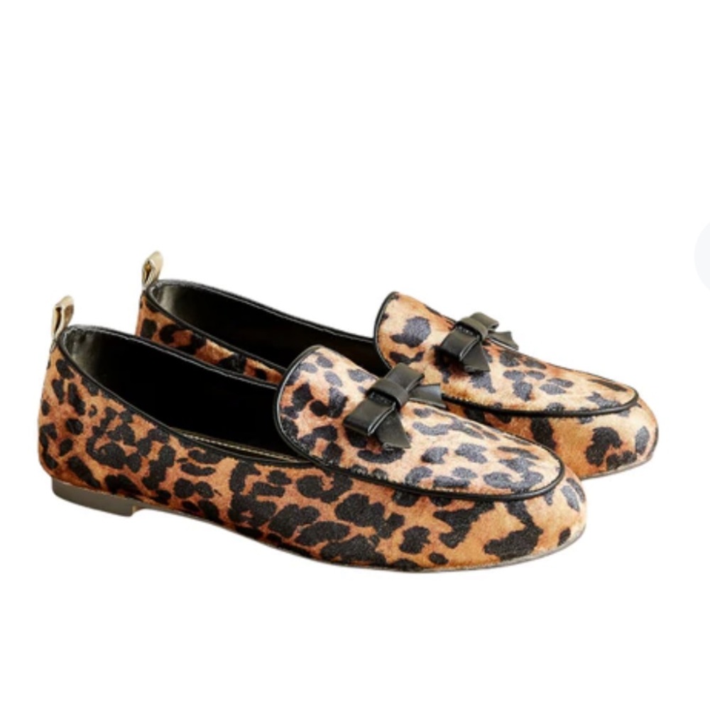 Crewcuts girls leopard loafers